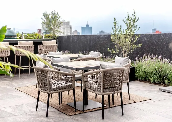 Apartment Amazing 1br In Roma Norte With Ac Balcony And Rooftop Mexico City