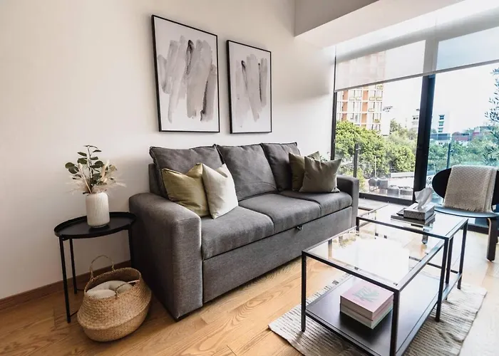 Amazing 1br In Roma Norte With Ac Balcony And Rooftop *