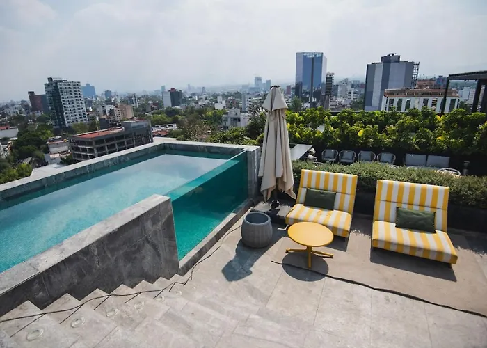 Amazing 1br In Roma Norte With Ac Balcony And Rooftop * Mexico City